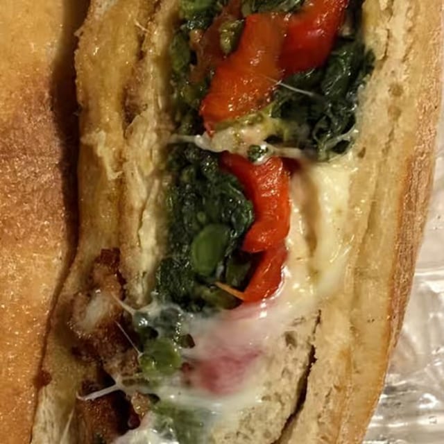 Chicken Cutlet Hoagie.