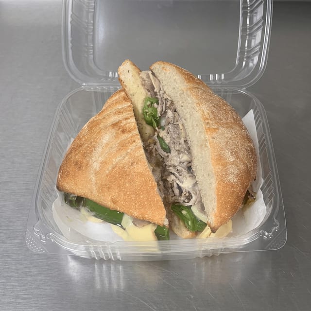 Porchetta Sandwich.
