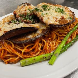 Eggplant Parmigiana Pasta